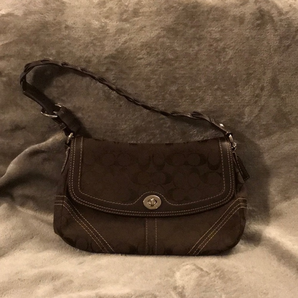 Coach Chocolate Shoulder Bag
